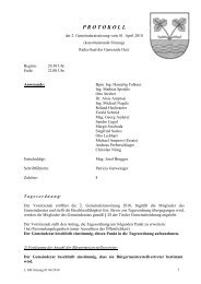 2. Gemeinderatsprotokoll (121 KB) - .PDF - Gemeinde Oetz