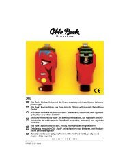 Otto Bock® Modular-Kniegelenk für Kinder, einachsig ... - REHABTech