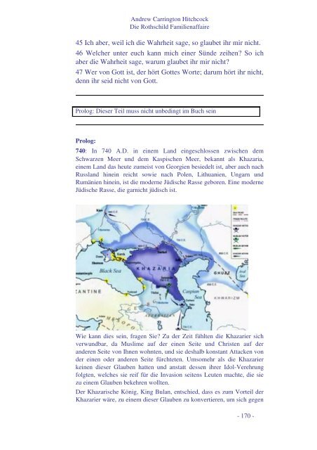 Die Rothschild Familienaffaire - new Sturmer