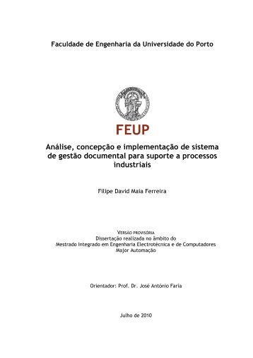 Tese | versão provisória (.pdf) - Faculdade de Engenharia da ...