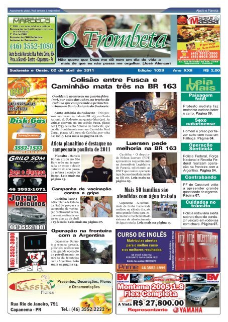 Ingresso da Água Mineral aumenta nesta terça-feira (1/11) - Jornal Correio  de Santa Maria