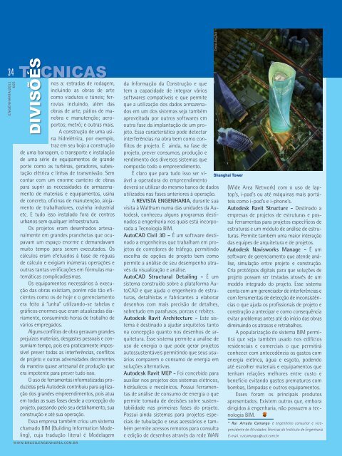 Engenharia na Autodesk Por Rui Arruda Camargo - Revista ...