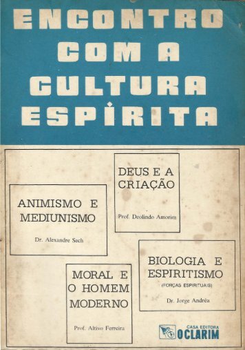 Encontro com a Cultura Espírita - ViaSantos