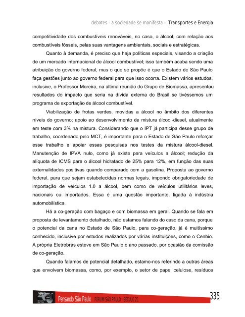 Transporte e Energia - Assembleia Legislativa do Estado de São ...