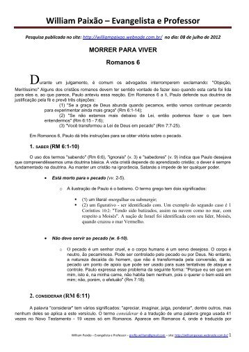 Romanos 6_Warren W Wiersbe.pdf - Webnode