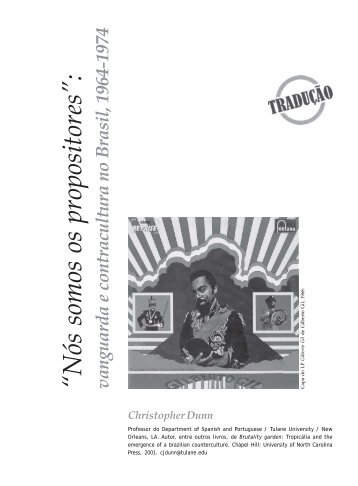 vanguarda e contracultura no Brasil, 1964-1974 - Revista ArtCultura