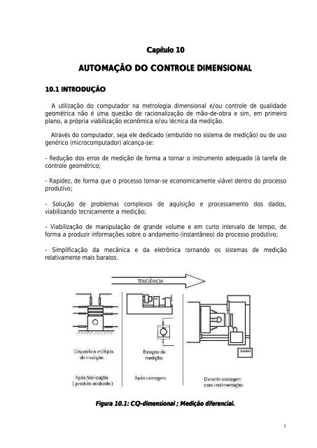 AUTOMAÇÃO DO CONTROLE DIMENSIONAL - chasqueweb