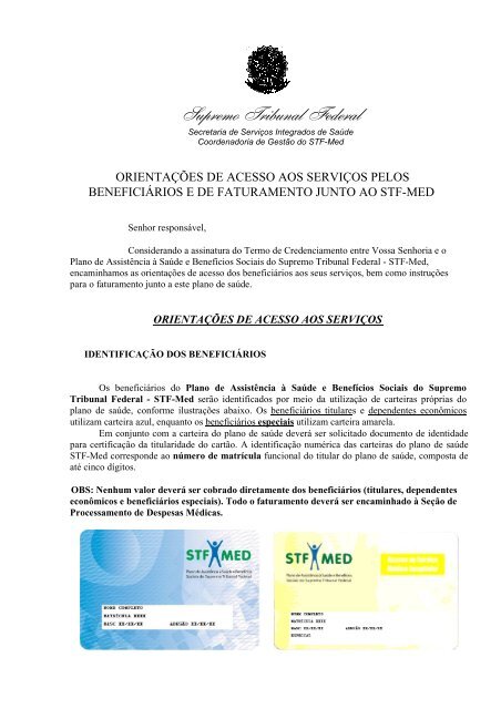 Supremo Tribunal Federal - STF