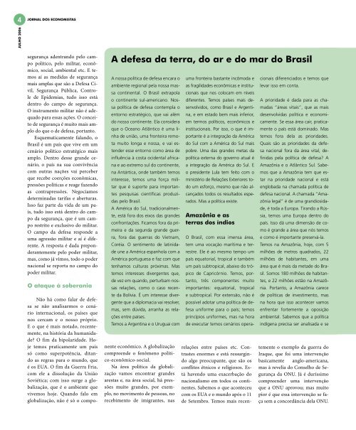 Julho/2006 Nº 204 - CORECON-RJ