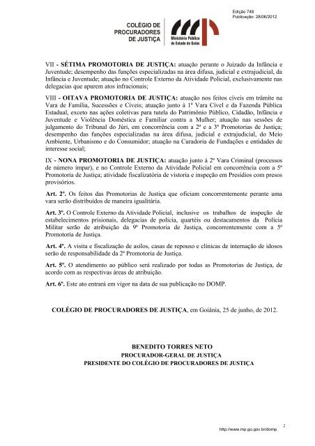 Resolução nº 06/2012