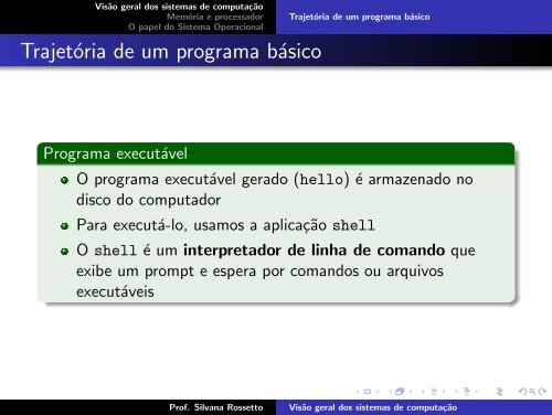 Computação Concorrente (DCC/UFRJ) - Aula 2: Visão geral dos ...