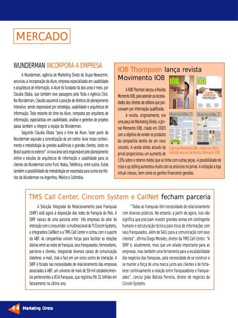 Revista Marketing Direto - Número 45, Ano 05, Novembro - Abemd