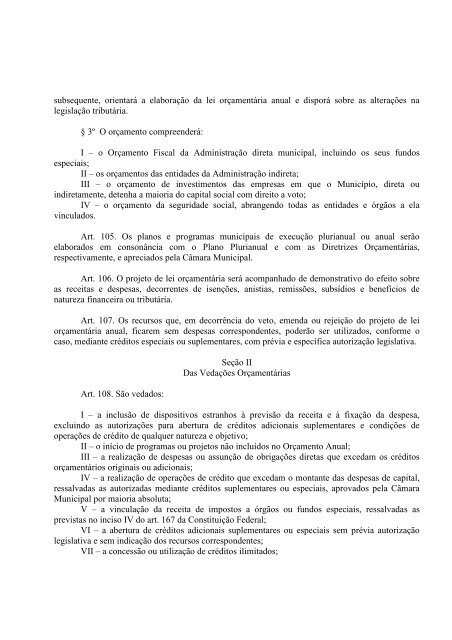 lei orgânica do município de frederico westphalen – rs - Câmara ...