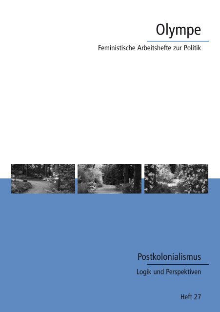 Postkolonialismus. Logik und Perspektiven - Archiv für Frauen ...