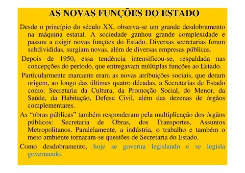 Aula 11 - História do Legislativo - Assembleia Legislativa do Estado ...