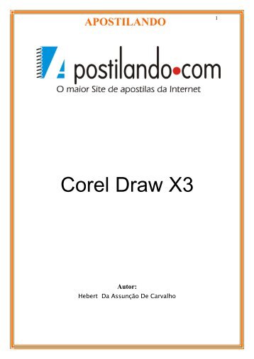 Corel Draw X3 - WordPress.com - CDI COMUNIDADE POLI