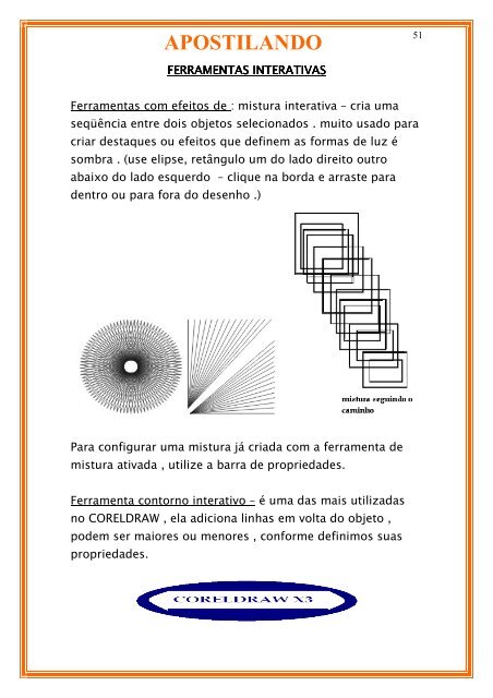 Corel Draw X3 - WordPress.com - CDI COMUNIDADE POLI