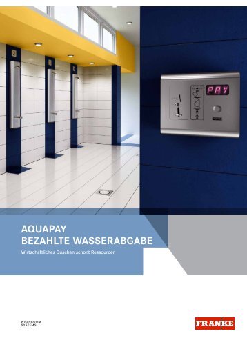 AQUAPAY bezahlte wasserabgabe