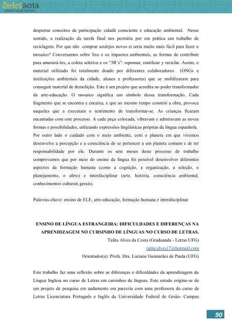 1 - ppgel/ileel/ufu - Universidade Federal de Uberlândia