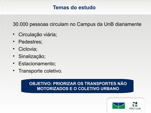 Plano de Circulação do campus Darcy Ribeiro 27