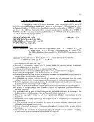 LICENÇA DE OPERAÇÃO LO N° 4122/2001-DL - Fepam