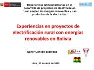 potencial solar en bolivia - DGER