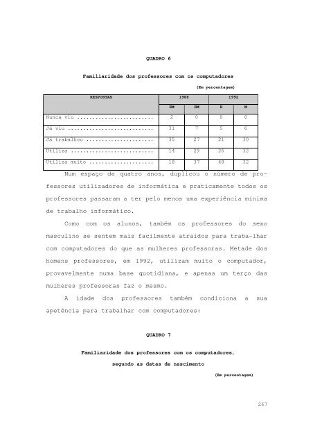 O MOVIMENTO INFORMÁTICO NAS ESCOLAS PORTUGUESAS ...