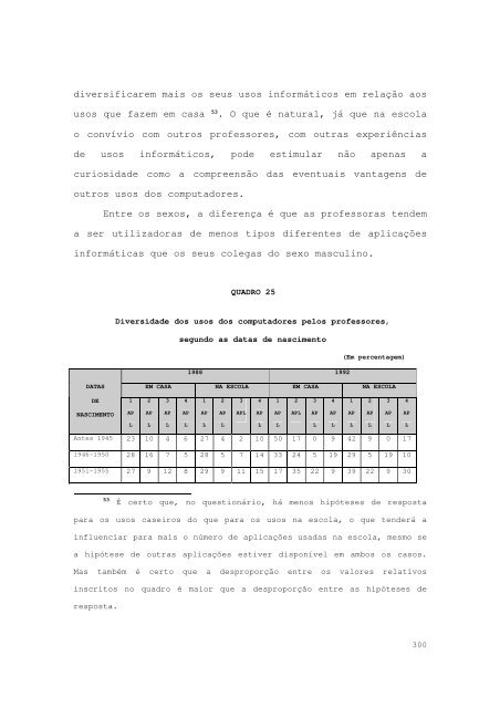 O MOVIMENTO INFORMÁTICO NAS ESCOLAS PORTUGUESAS ...