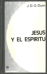 JESUS y EL ESPIRITU