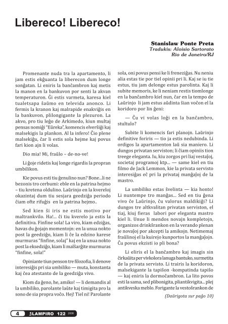 La sanktulo - Associação Paulista de Esperanto