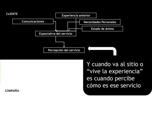 Brechas de calidad en el servicio.