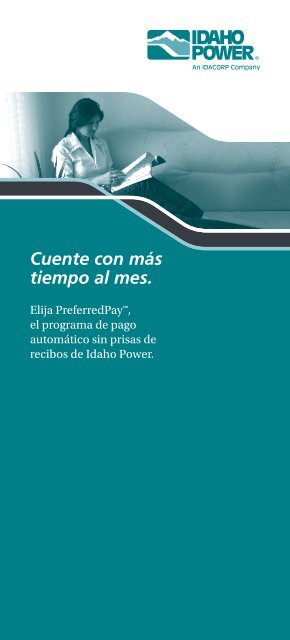 Preferred Pay Brochure Spanish - Idaho Power