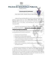 POLÍCIA DE SEGURANÇA PÚBLICA - PSP