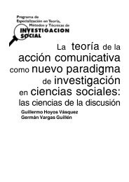 acción comunicativa como nuevo paradigma de ... - contrasentido