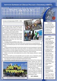 Newsletter nº 2 – Mar. / Abr. 2011 - Instituto Superior de Ciências ...