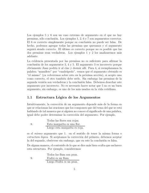 Introducción a la Lógica Algebraica ∗ - Facultad de Matemáticas ...