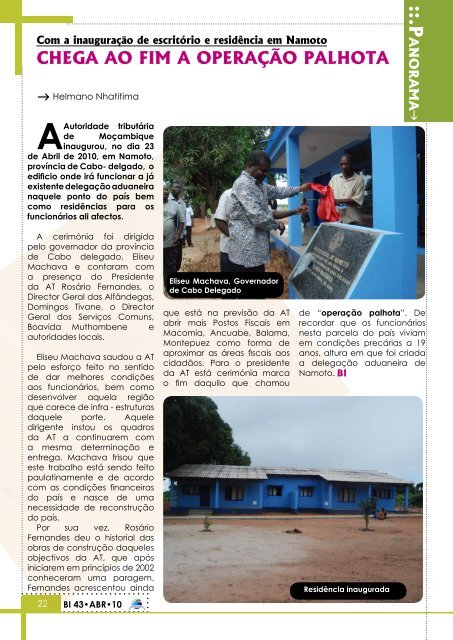 Edição 43 - Autoridade Tributária de Moçambique