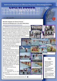 Newsletter nº 10– Jul. / Ago. 2012 - Instituto Superior de Ciências ...