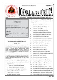 Série I, N.° 13 - Jornal da República