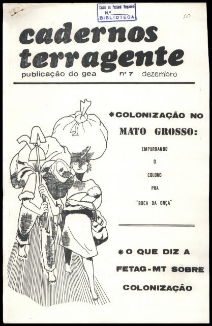 colonização no mato grosso