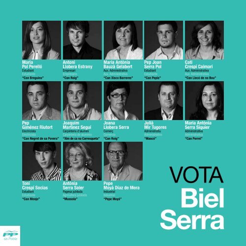 Biel Serra Barceló - Partit Popular de Sa Pobla