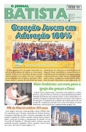 Jornal Batista - Convenção Batista Brasileira