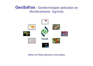 GeoSafras - Geotecnologias aplicadas ao Monitoramento Agrícola