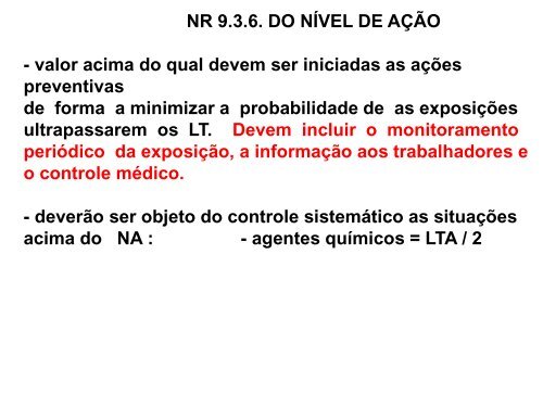 Monitoramento biológico para avaliação de risco ocupacional: da ...