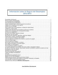 Información sobre el seguro de desempleo - Iowa Workforce ...