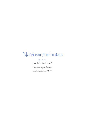 Na'vi em 5 minutos - Learn Na'vi