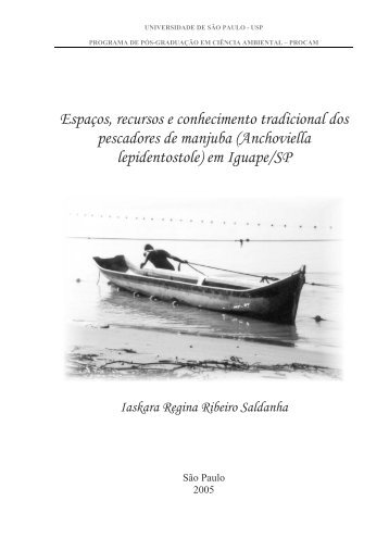 Espaços, Recursos e Conhecimento Tradicional ... - UNESP Registro