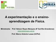 A experimentação e o ensino- aprendizagem de ... - Nelson Reyes