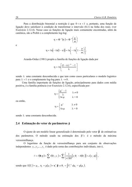 Modelos Lineares Generalizados em Experimentação Agronômica