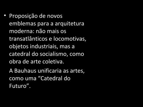 O Expressionismo e  a Cadeia de Cristal - USP